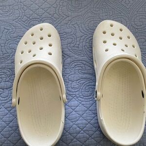 Adult White Crocs